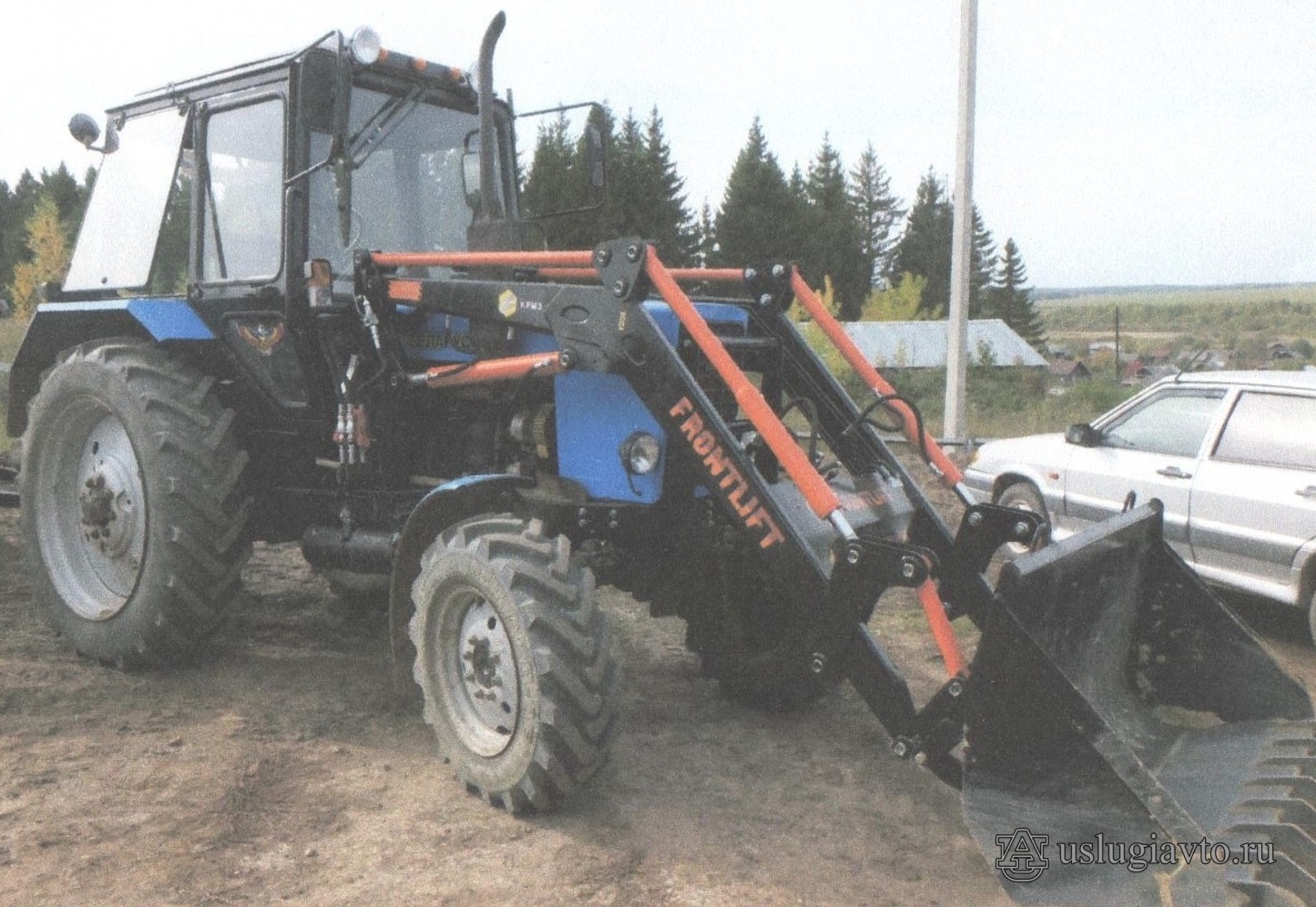 ТРАКТОР «БЕЛАРУС-82.1» монтаж навесного оборудования | Услугиавто